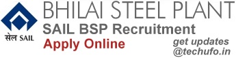 SAIL BSP Recruitment Notification Details