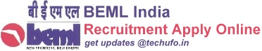 BEML Recruitment Notification