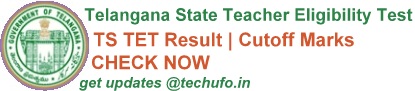 Telangana TET Result Cutoff Marks