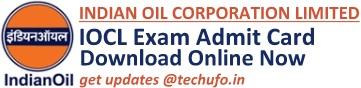 IOCL Admit Card