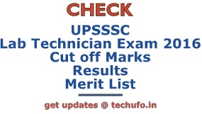 UPSSSC Lab Technician Results
