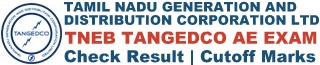 TNEB TANGEDCO AE Result Cut off Marks Merit List Download PDF