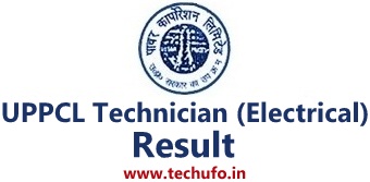 UPPCL Technician Result UP Energy TG2 Electrical Merit List Uttar Pradesh Power TG II Cutoff Marks