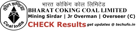 BCCL Exam Results