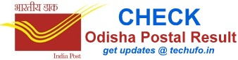 Odisha Postal Result
