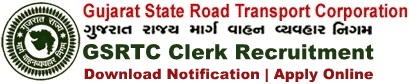 GSRTC Clerk Recruitment Notification & Application Form