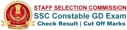 SSC Constable GD Result Cut off Marks Merit List