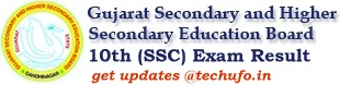 gipl.net GSEB 10th SSC Exam Result