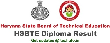 HSBTE Result Haryana Diploma Odd Even Semester Results