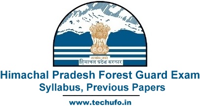 HP Forest Guard Syllabus Himachal Pradesh Vanrakshak Exam Pattern Previous Papers PDFs