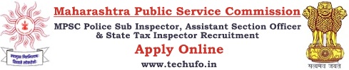 MPSC Police Sub Inspector Recruitment Maharashtra PSI, ASO & STI Notification Apply Online