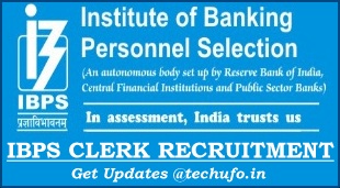 IBPS CRP X Clerk Recruitment Notification Clerical cadre Posts Online Application Form