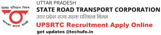 UPSRTC Driver Recruitment Bharti Notification Online Application Form