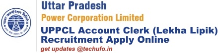 UPPCL Account Clerk Recruitment Lekha Lipik Bharti Notification Online Form