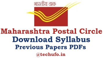 Maharashtra Postal Circle Syllabus Download Postman Mail Guard MTS Exam Pattern Previous Papers