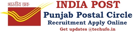 Punjab Postal Circle Recruitment Notification and Online Application Form