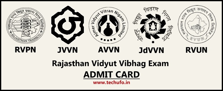 RVPN Admit Card Download Rajasthan RVPNL Junior Assistant, Jr Accountant, APO, JLO, Steno Call Letter