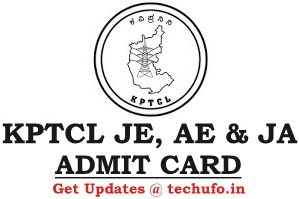 KPTCL Admit Card JE AE JA Exam Hall Ticket Call Letter Download kptcl.karnataka.gov.in