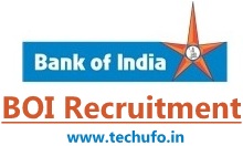 Bank of India Recruitment BOI Notification Apply Online Application Form