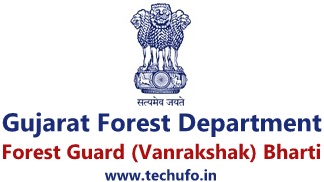 Gujarat Forest Guard Recruitment 2024 Notification OJAS Van Rakshak Bharti Apply Online Application Form forests.gujarat.gov.in