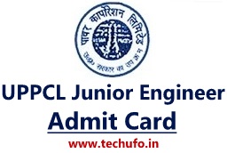 UPPCL JE Admit Card Download Uttar Pradesh Energy Junior Engineer Exam Date