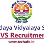 Navodaya Vidyalaya Recruitment Notification NVS Region wise TGT PGT Teacher FCSA Posts Apply Online Application Form