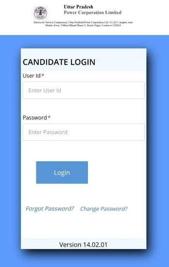 UPPCL JE Admit Card Login Download Link Image Copy