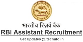 RBI Assistant Recruitment 2024 2025 Reserve Bank of India Notification Apply Online Application Form