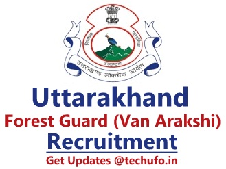 UKPSC Forest Guard Recruitment Uttarakhand Van Arakshi Bharti Notification Apply Online Application Form ukpsc.net.in