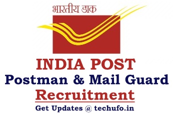 India Post Postman & Mail Guard Recruitment Notification Apply Online Application Form www.indiapost.gov.in