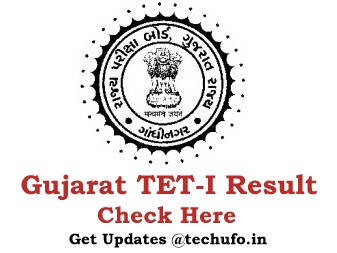 Gujarat TET 1 Result SEB Teacher Eligibility Test-I Scorecard Marksheet sebexam.org