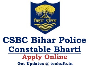 CSBC Bihar Police Constable Bharti BSAP Sipahi Recruitment Notification & Apply Online Application Form www.csbc.bih.nic.in