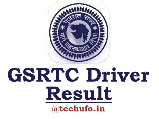 GSRTC Driver Result Merit List Cutoff Marks Download Selection List PDF gsrtc.in
